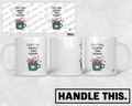 HT6011 Crafting Cheaper Than Therapy mug mockup