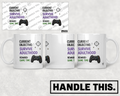 HT6034 Current Objective Survive Adulthood Reward Game Time mug mockup