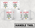 HT6035 Warning May Talk About Games at Any Time mug mockup