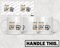 HT6051 I Don'T Rise and Shine I Level Up and Grind mug mockup