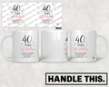 HT6076 40 HappyBirthday Ageing Like Fine Wine and Getting Better Every Year mug mockup