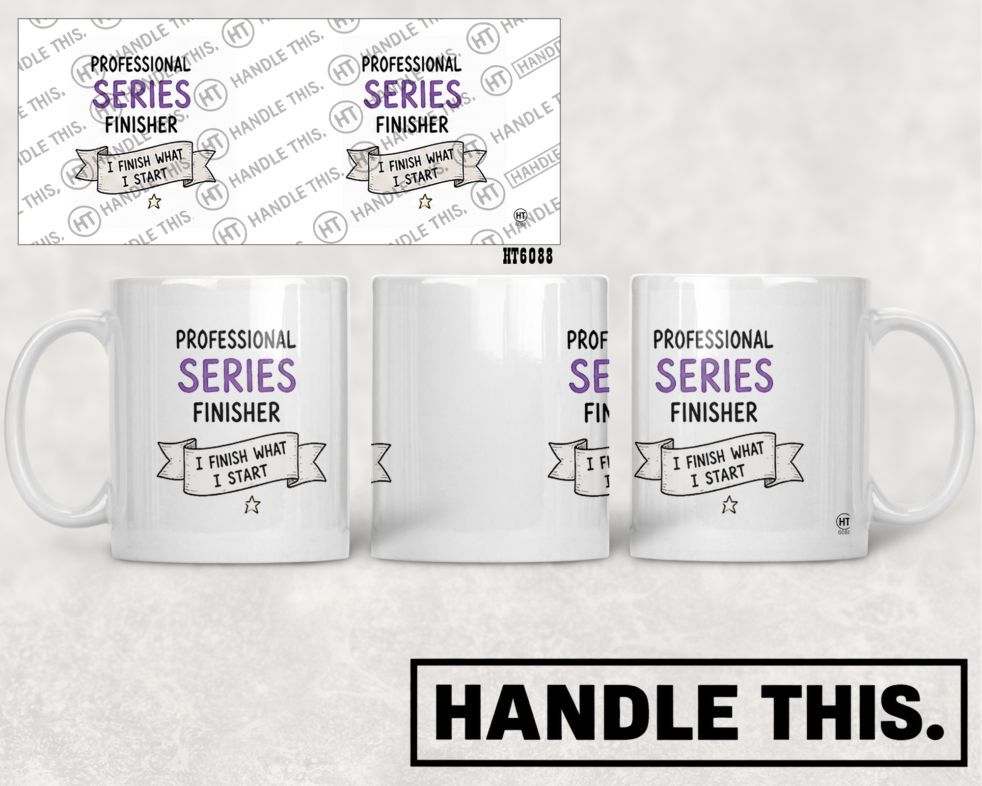 HT6088 Professional Series Finisher mug mockup