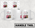HT6120 Shopping is Cheaper Than a Psychiatrist mug mockup