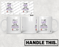 HT6150 I'm Not Lazy I'm on Energy Saving Streaming Mode mug mockup
