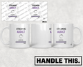 HT6151 Streaming Addict Loading 99 mug mockup