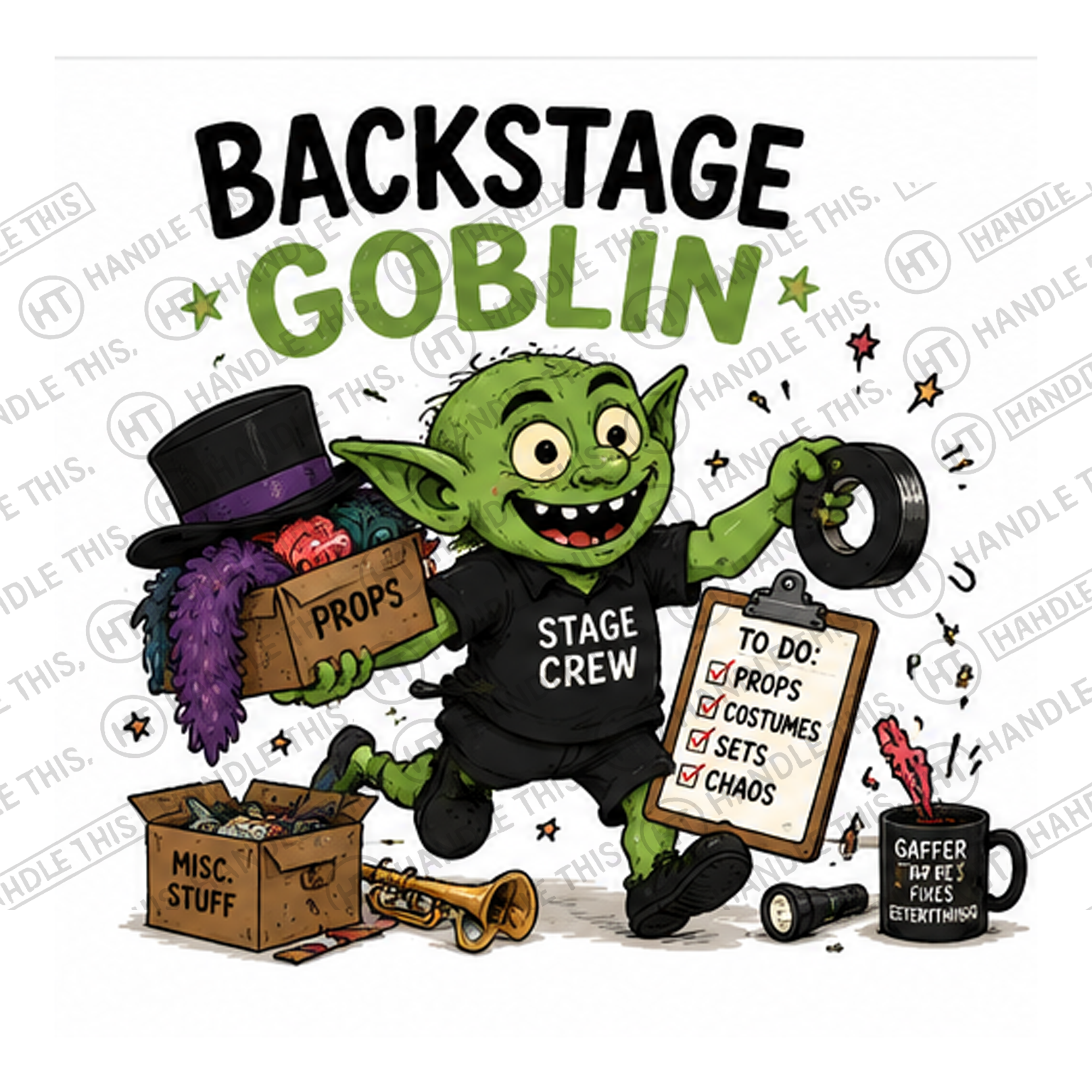 HT6156 Backstage Goblin watermarked artwork