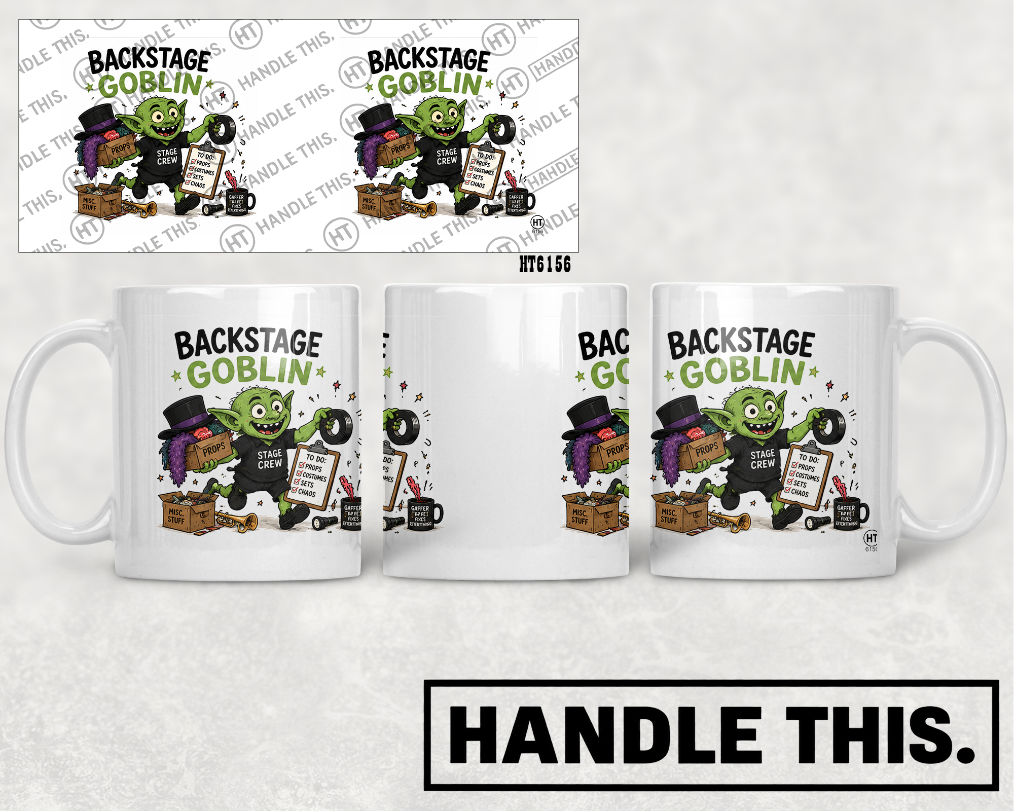 HT6156 Backstage Goblin mug mockup
