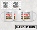 HT6164 Theres No Business Like Show Business mug mockup