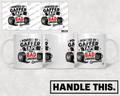 HT6170 Powered By Gaffer Tape And Bad Language mug mockup