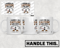 HT6203 Running On Caffeine And Hope mug mockup