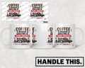 HT6231 Coffee Because Adulting Is Hard Enough mug mockup