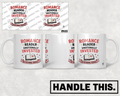 HT6233 Romance Reader Emotionally Invested mug mockup