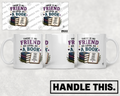 HT6243 There Is No Friend As Loyal As A Book mug mockup