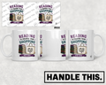 HT6245 Reading Is Cheaper Than Shopping mug mockup