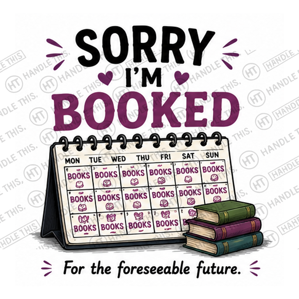 HT6251 Sorry Im Booked watermarked artwork