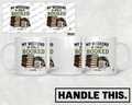 HT6253 My Weekend Is Fully Booked mug mockup