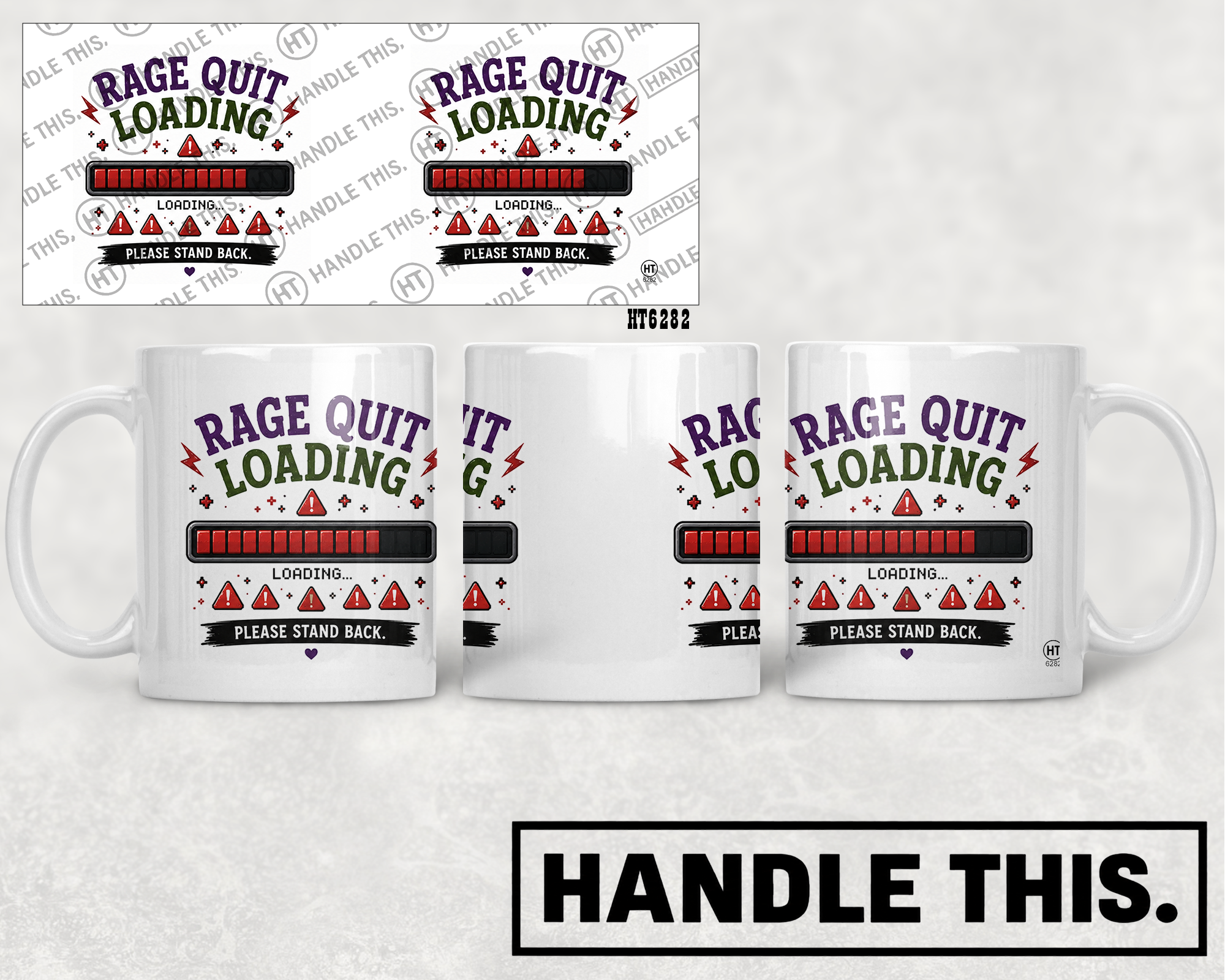 HT6282 Rage Quit Loading mug mockup