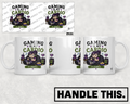 HT6291 Gaming Is My Cardio mug mockup