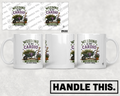 HT6293 Weeding Is My Cardio mug mockup