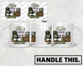 HT6304 Born To Garden Forced To Work mug mockup