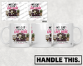 HT7013 My Cat Lets Me Live Here mug mockup