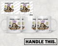 HT7016 Personal Assistant To A Cat mug mockup