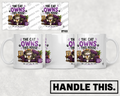 HT7025 The Cat Owns This House mug mockup