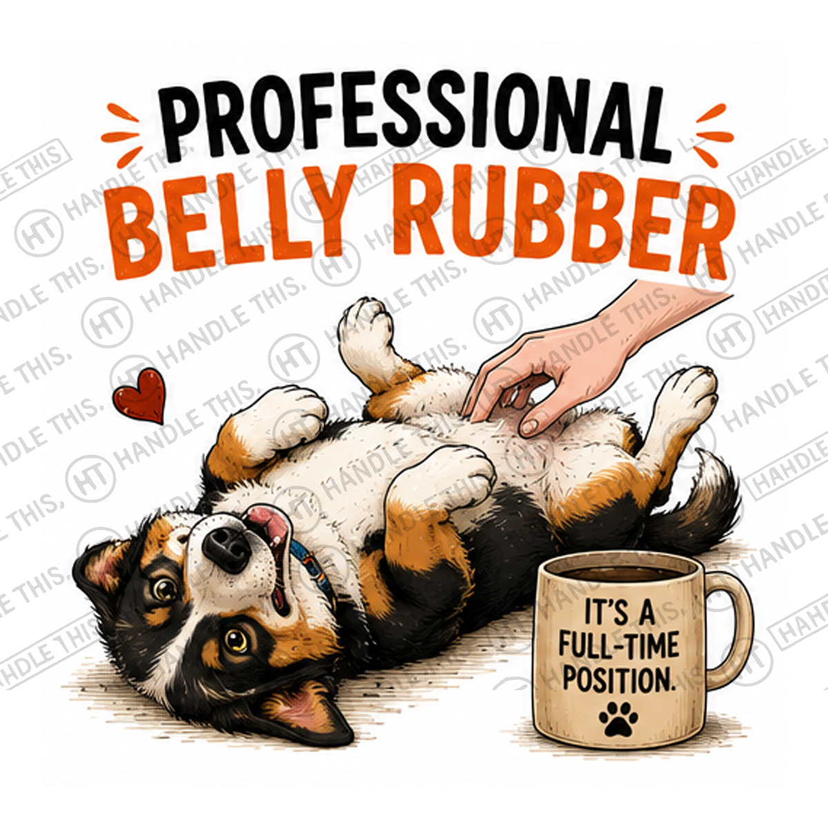 HT7033 Professional Belly Rubber watermarked artwork