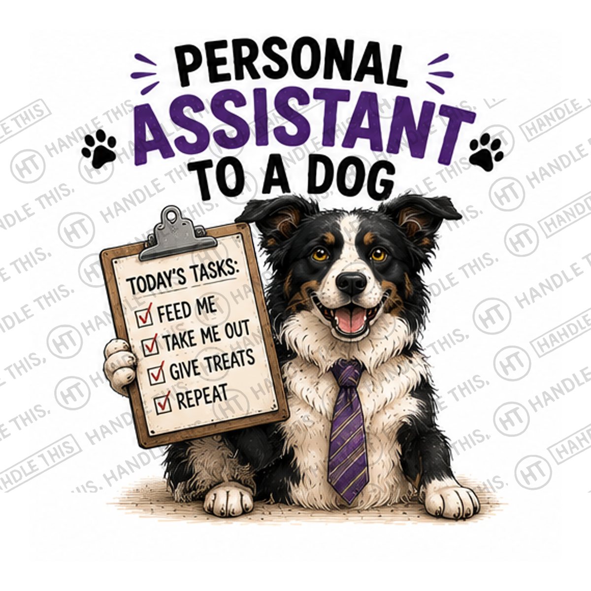HT7040 Personal Assistant To A Dog watermarked artwork