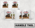 HT7041 The Dog Owns This House mug mockup