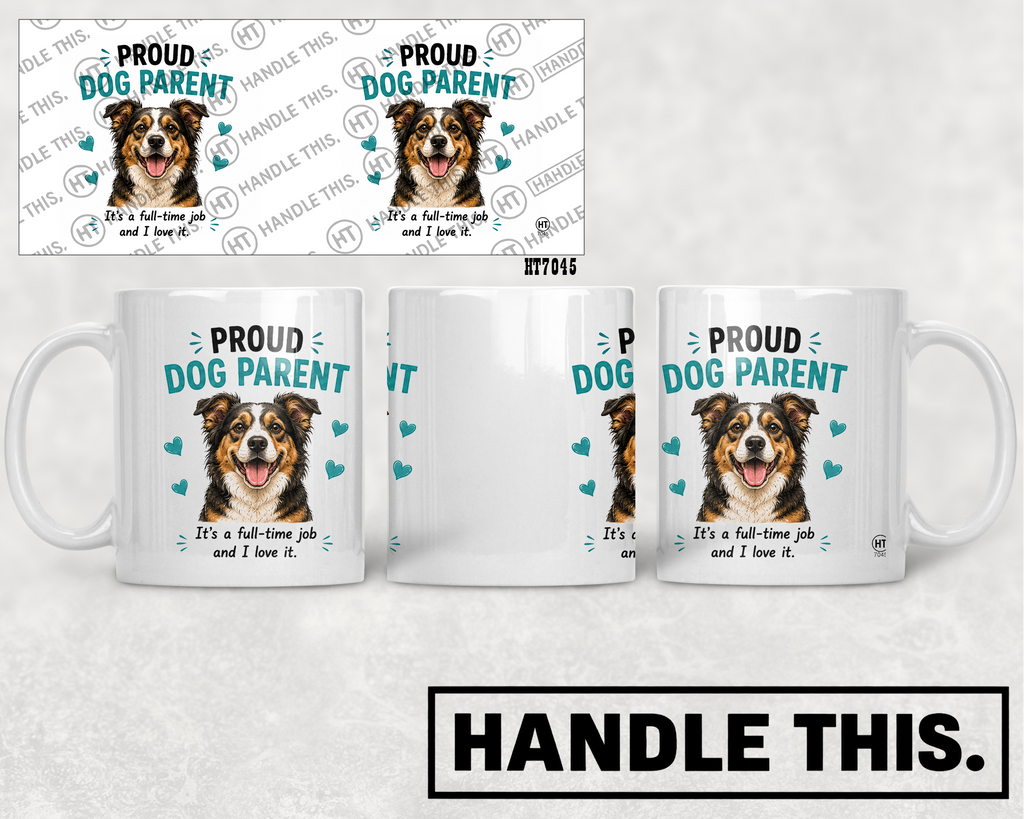HT7045 Proud Dog Parent mug mockup