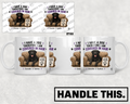 HT7060 I Have A Dog Therefore I Am Covered In Hair mug mockup