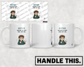 HT8023 Brother Partner in Crime Since Day One mug mockup