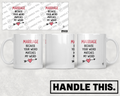 HT8029 Marriage Because Your Weird Matches My Weird mug mockup