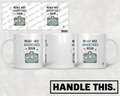 HT8034 Newly Wed Adventures Begin Just Married mug mockup