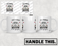 HT8036 Just Married Just O Married mug mockup