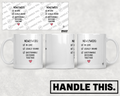 HT8037 Newlyweds in Love Legally BoundQuestionable Decisions Together mug mockup
