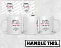 HT8047 Diamonds Are a Girl'S Best Friend and So is He mug mockup