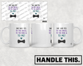HT8053 She Said Yes to the Dress to the Ring and to Me mug mockup