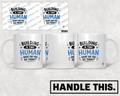 HT9005 A Tiny Human What Did You - Do Today mug mockup