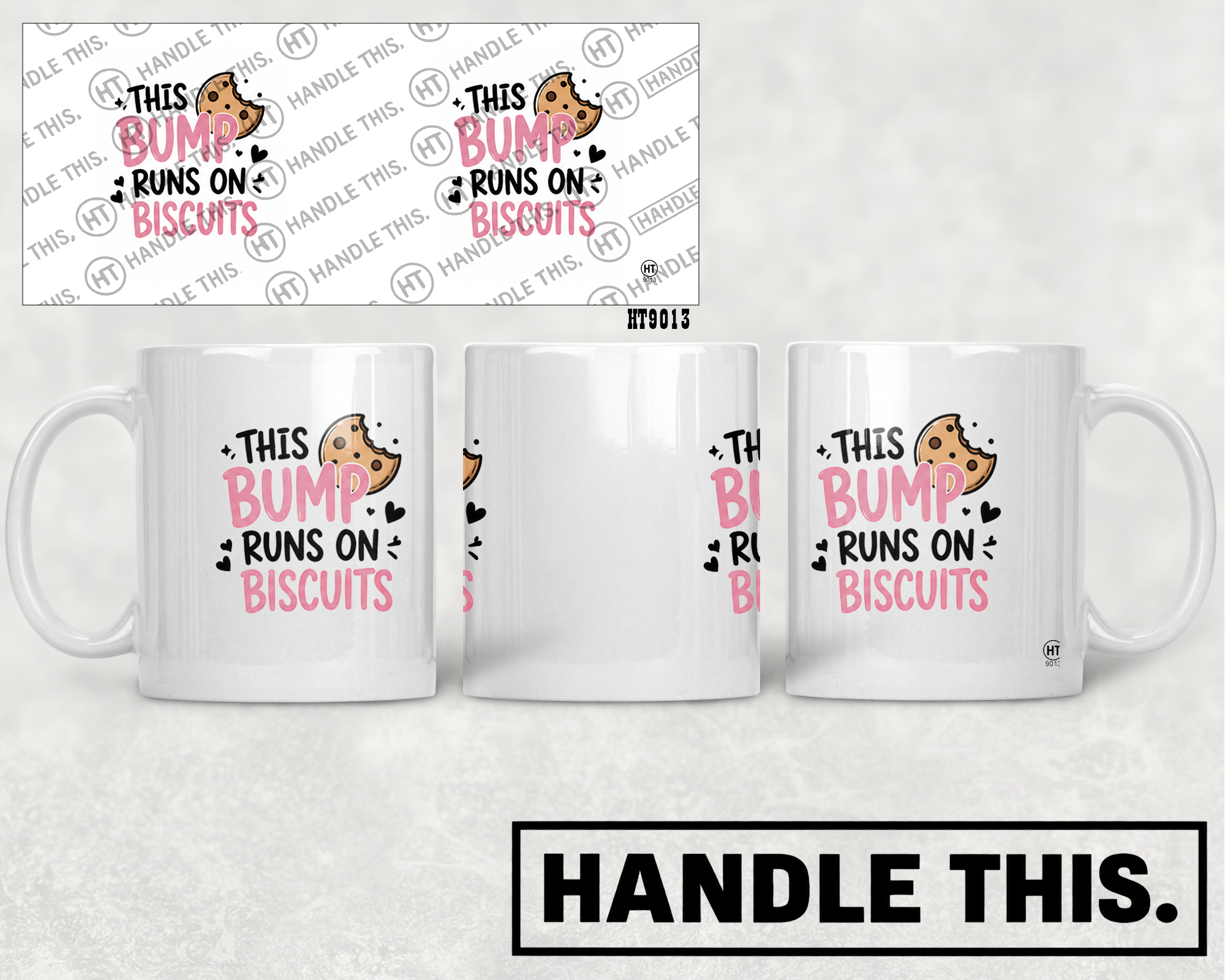 HT9013 This Bump Runs on Biscuits mug mockup