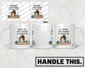 HT9015 Educating Tiny Humans is Exhausting Help mug mockup