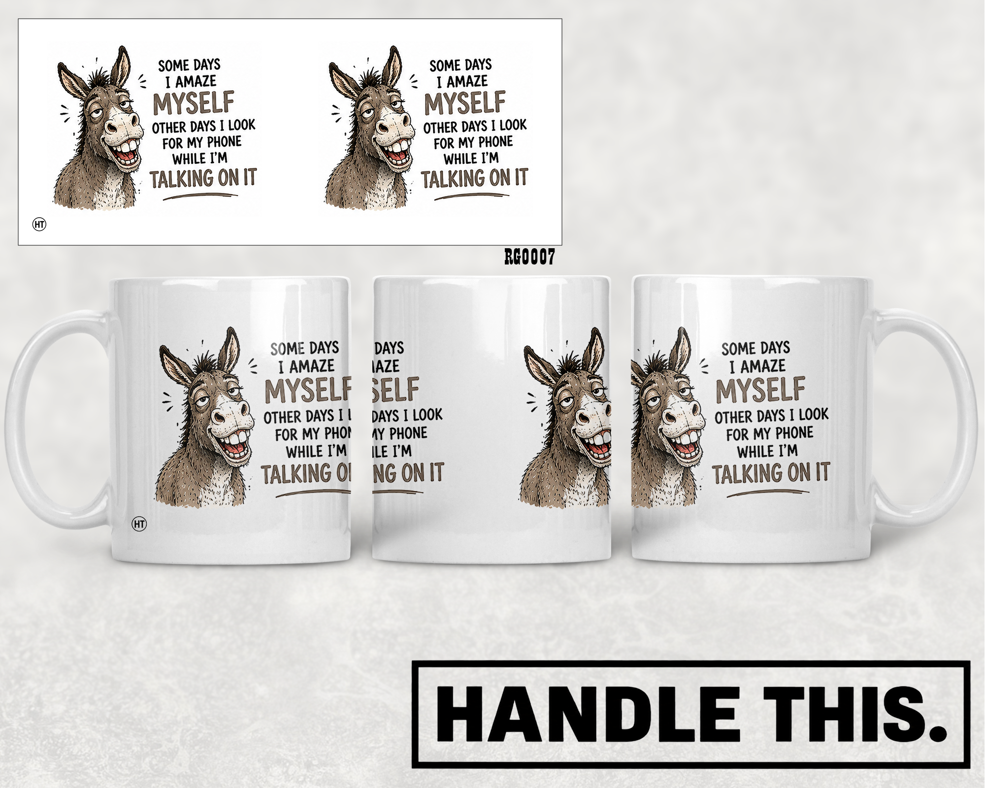 Some Days I Amaze Myself Other Days I Look Mug - Funny Rude Gift