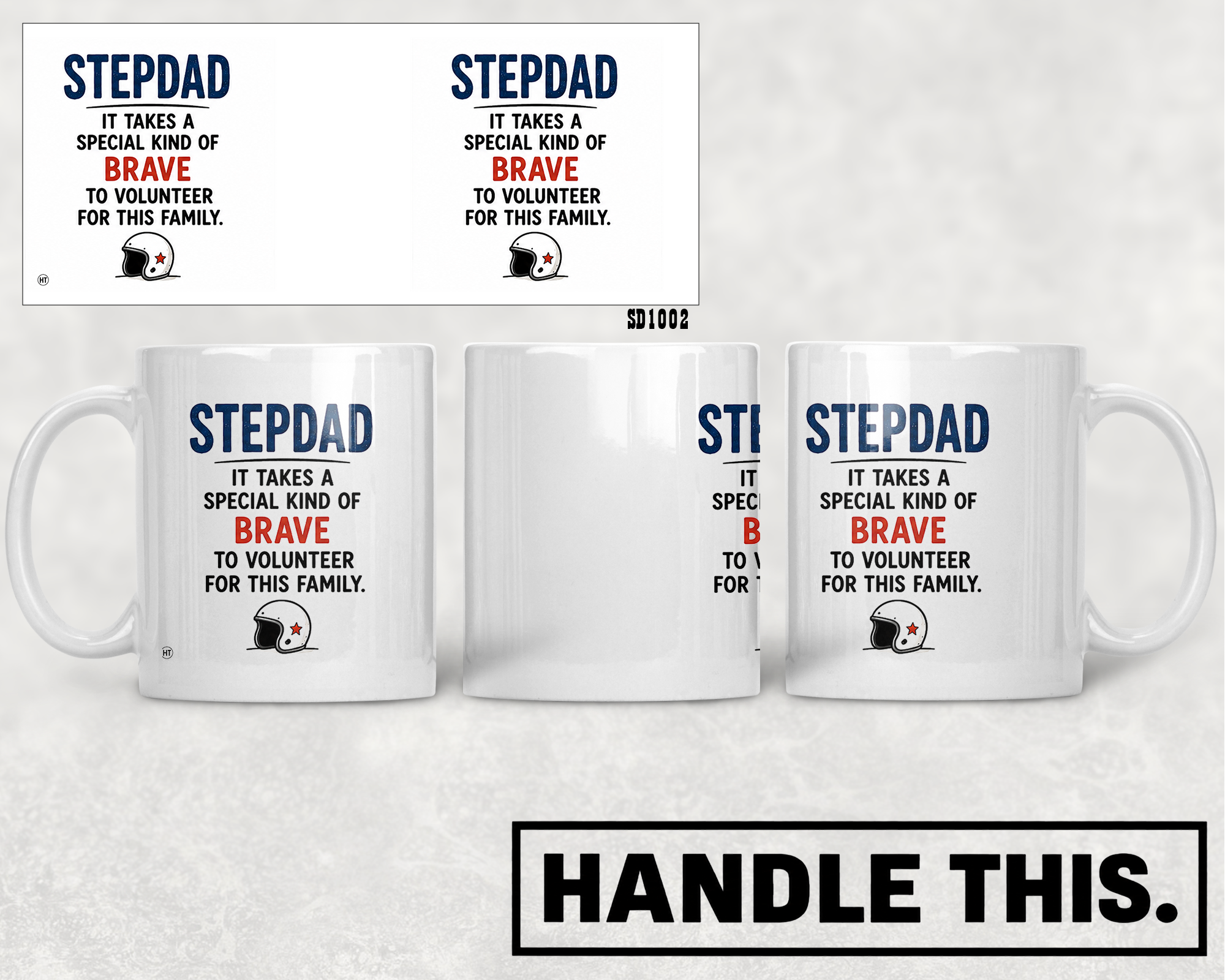 Stepdad - Special Kind Of Brave Mug