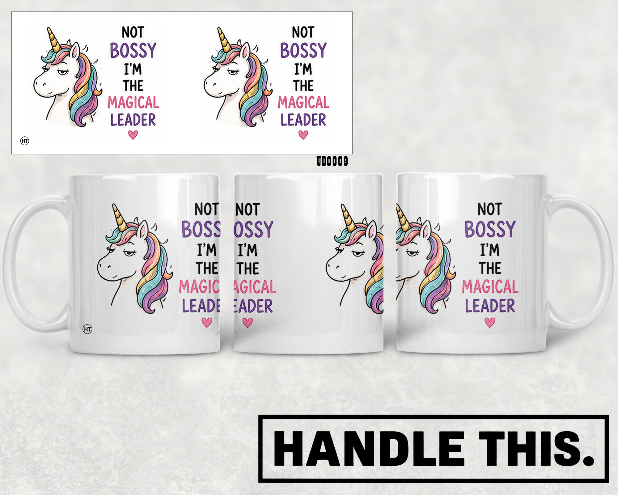 Not Bossy I'm The Magical Leader Mug - Cute Gift
