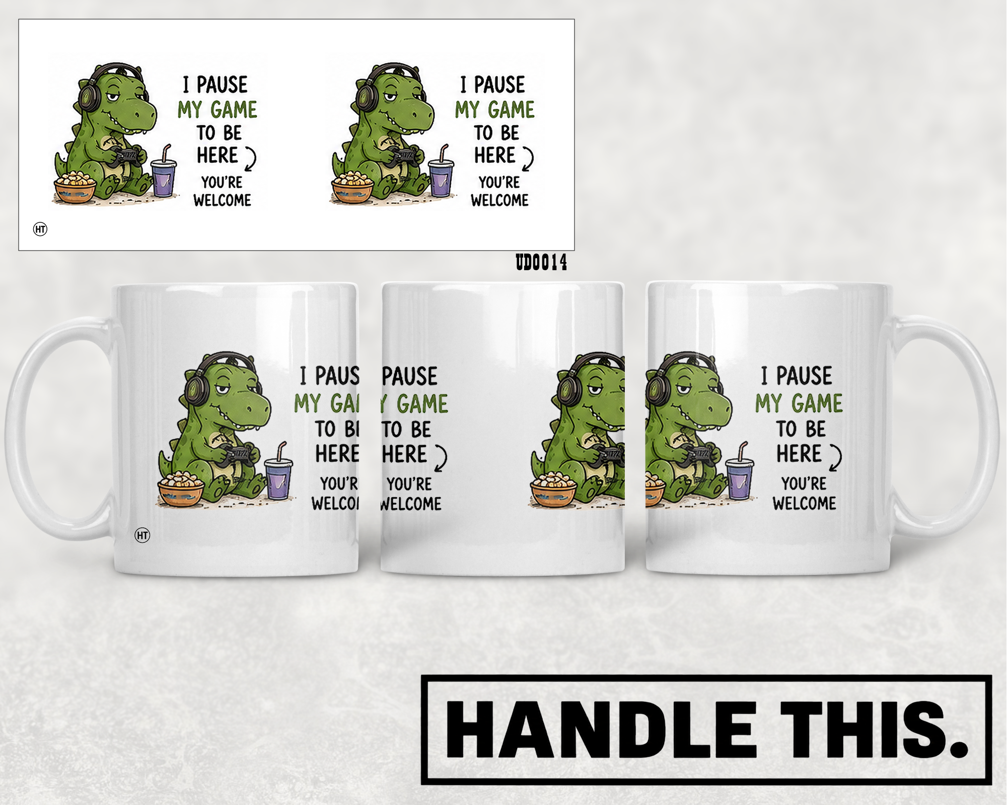 I Pause My Game To Be Here You're Welcome Mug - Cute Gift