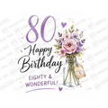 Eighty Wonderful Mug - Funny Gift