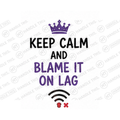 Keep Calm And Blame It On Lag Mug - Hobby Gift