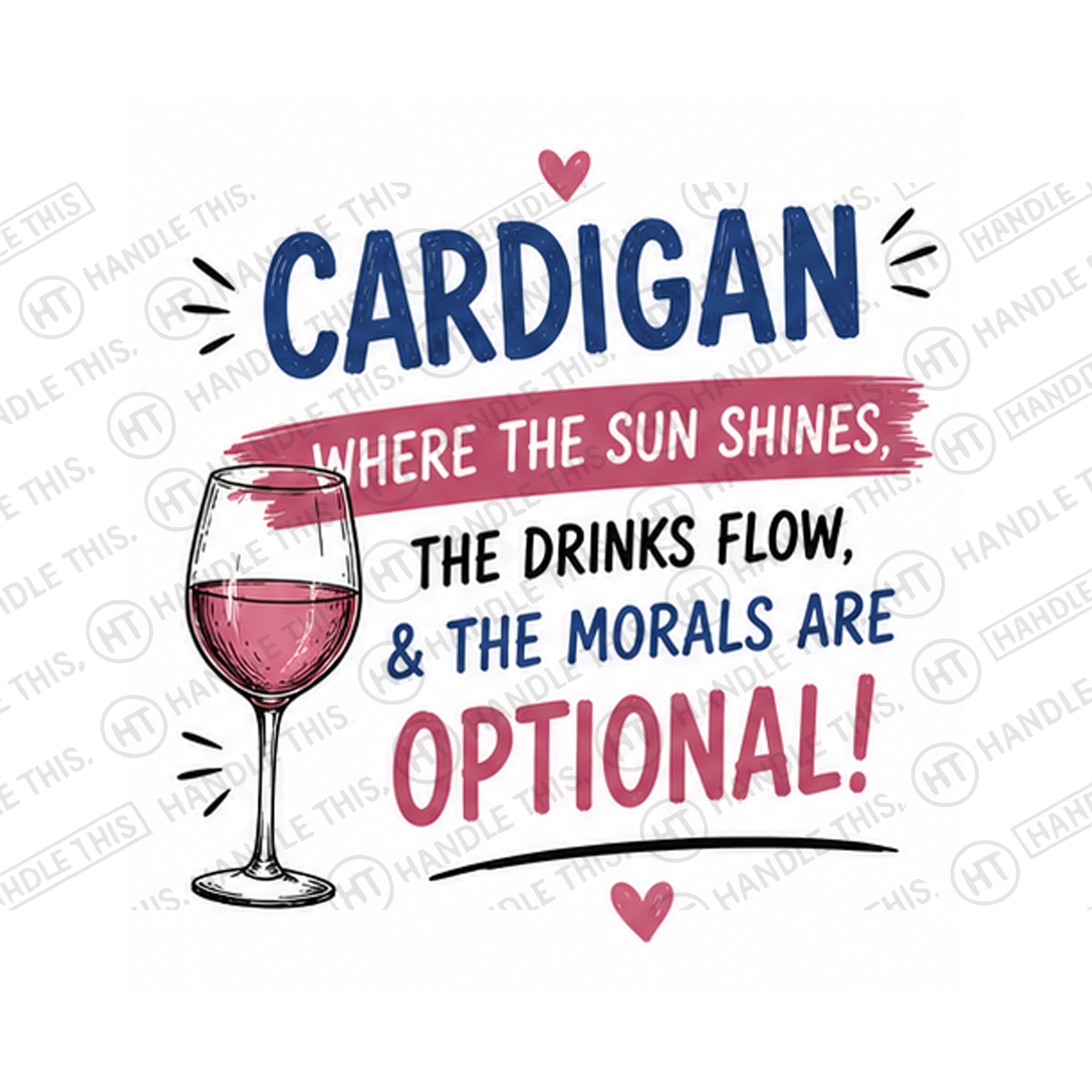 Cardigan The Sun Shines The Morals Are Optional Mug - Welsh Local Gift