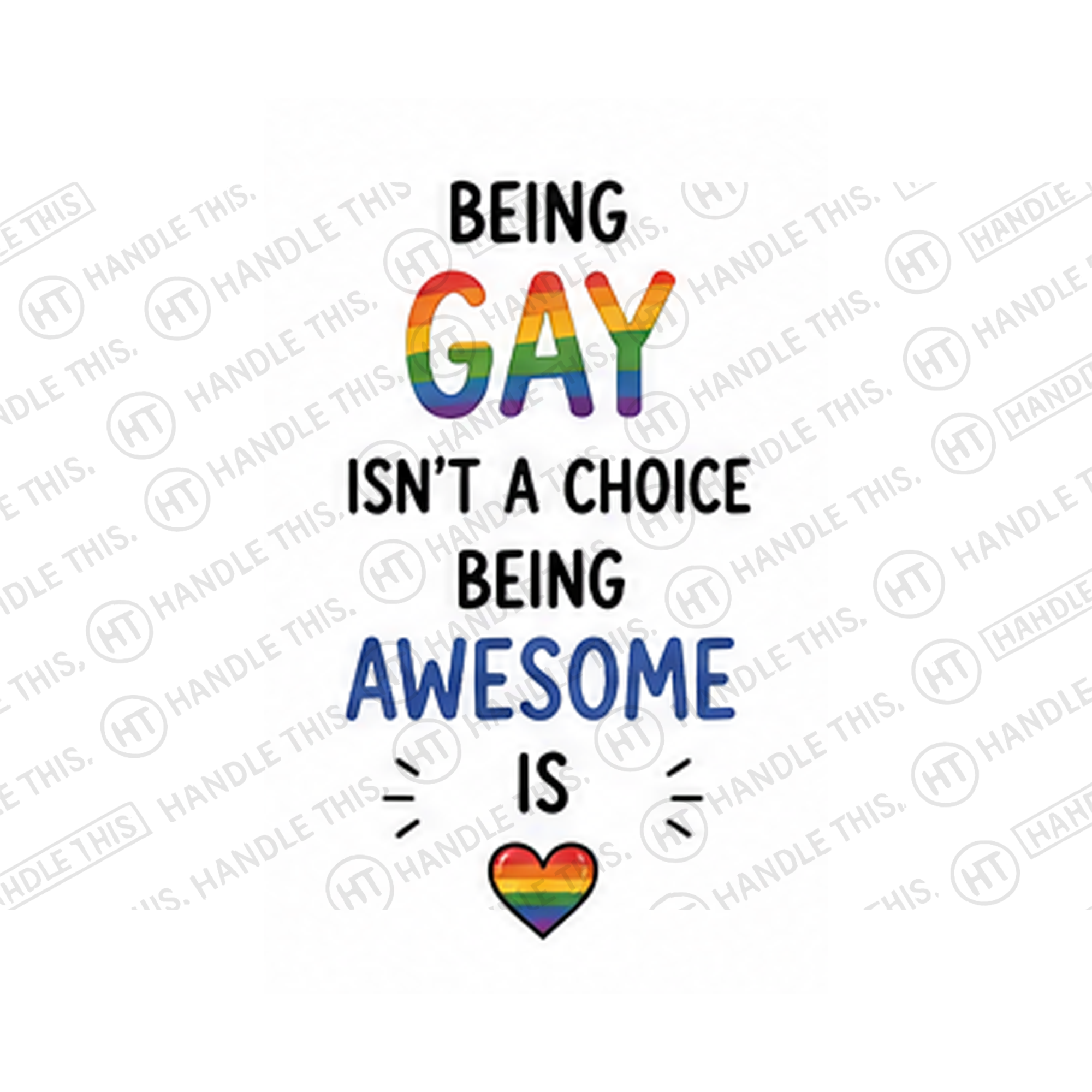 Being Gay Isn't A Choice Being Awesome Mug - Pride Gift